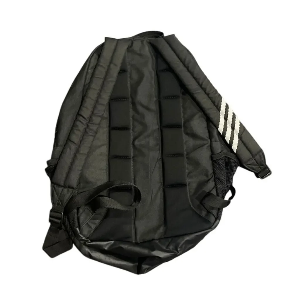 Adidas Black National Backpack Laptop Mesh Water Bottle School Daypack Sports